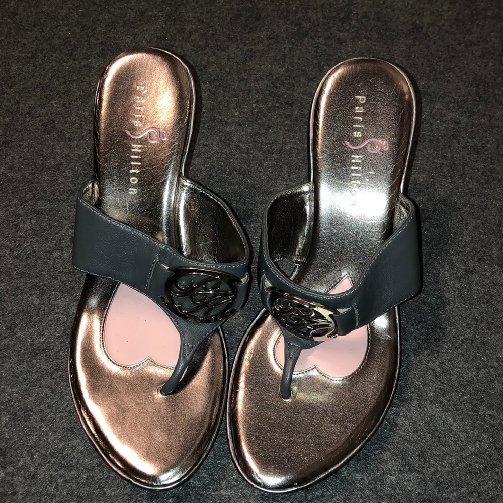 🔥final🔥Paris Hilton sandals sz9